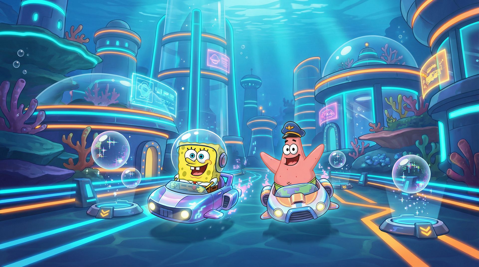 小马拉大车海绵宝宝动物视频